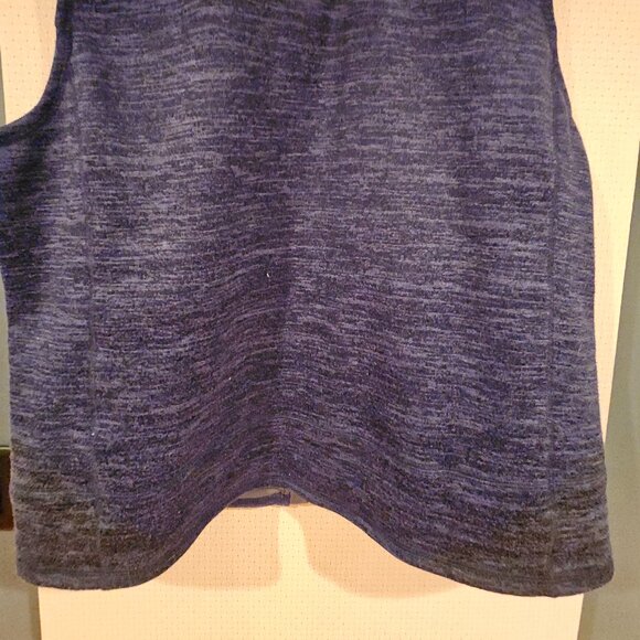 Johnnie-O Full-Zip Vest – Navy Heather | Lightweight Essential - Picture 6 of 6